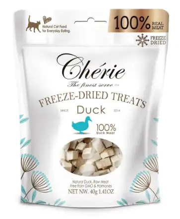 Купить pettric Лакомства для кошек сублимированная утка