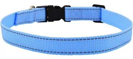 Купить zooexpress fresh line ошейник с сеткой для собак, голубой
